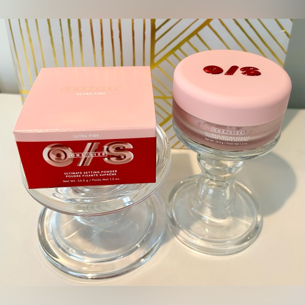 💗 ONE/SIZE Ultimate Blurring Setting Powder – Ultra Pink (Full Size)